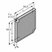 BRT-77X77C Reflector