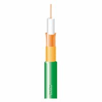 COAX 9 GROEN 75 OHM D=4,8MM H1200