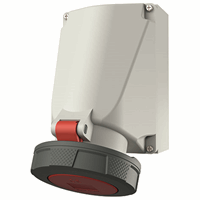 Wandcontactdoos 63A 3P 9H 400V IP67