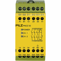 PNOZ X3 240VAC 24VDC 3n/o 1n/c 1so