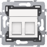 2 RJ45-aansluitingen UTP Cat. 5E, k