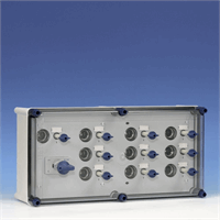 1864034 LICHTGROEPENKAST 1X63A DUCO