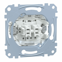 MEG3755-0000 SCHAKELAAR JALOUZIE PULS 1P BASIS ELEMENT