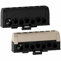 R9H13411P KLEMMENBLOK 7V ZWART EN G