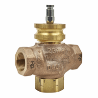 3W-kraan PN16 DN20 KVS6.3