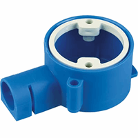 3101 INBOUWDOOS 5/8 BLAUW 50MM