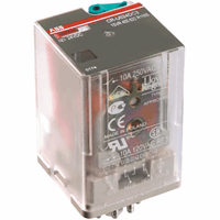 Insteek relais 3c/o, A1-A2=48VDC, 2