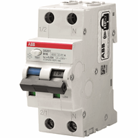 Aardlekautomaat 1P+N, B kar, 6A, 30