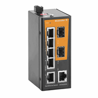 Switch, unmanaged, Fast Ethernet
