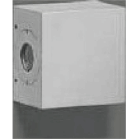 ALU 1 LED 2,2W 3000K ZWART NB 6Ohm