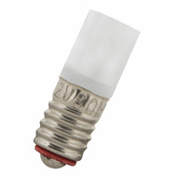 E5/8 T1 3/4 S.LED White 5-8V AC/DC