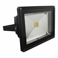 LED Floodlight HQ Black 100-240V AC