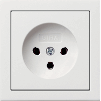 HNA-WCD 10 A Gira F100 z.wit