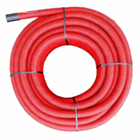 Mantelbuis PE-HD 63X52mm R50 Rood i