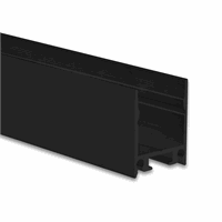 VA1 Opbouw Profiel 200cm Zwart RAL 