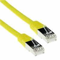 PATCHKABEL S/FTP LSZH CAT6 15M GEEL