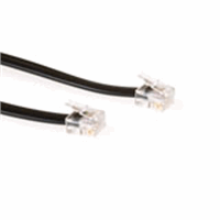 RJ12-RJ12 KABEL 6P6C ZWART 1M