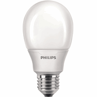 SOFT8WE27A55 SPAARLAMP 8W WW E27 ST