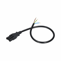 Qneqt AS male 3-polig 3G1.5 PVC Eca