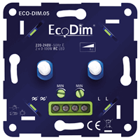 ECO-DIM.05 Led dimmer duo 2x 0-100W