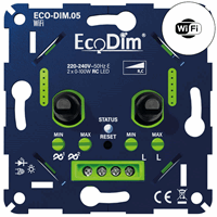 ECO-DIM.05 WiFi led dimmer duo 2x0-