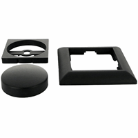 Dimmerknop zwart incl. centraalplaa