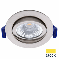 ED-10030 LED INBOUWSPOT 2700K IP54 ROND