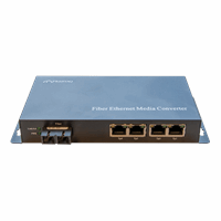 Media converter SM SC - Switch 10/1