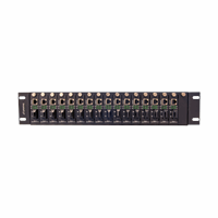 Media converter chassis/paneel 2HE 